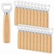 thumbnail image 1 of Beer bottle opener 20 pcs stainless steel with wooden handle, 1 of 4