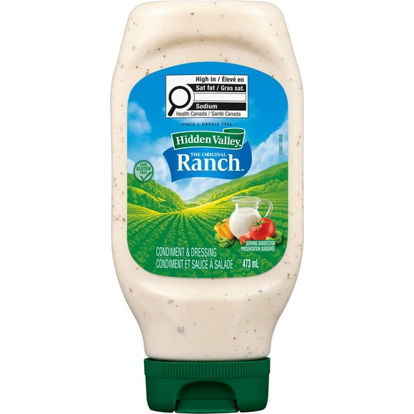 Hidden Valley Ranch Original Creamy Dressing & Dip, Gluten Free