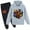 Gray, variant on Five Nights at Freddy's Sweatshirts Hooded Pullover Long Sleeve Tops and Sweatpants Set Casual Tracksuit for Teen