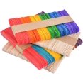 thumbnail image 3 of UCEC Wooden Craft Sticks, 400 Pcs Colored Natural Wooden Sticks Popsicle Stick for Kids DIY Handcraft, 3 of 7