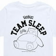 thumbnail image 3 of Pokémon - Snorlax Team Sleep - Youth Short Sleeve Graphic T- Shirt, 3 of 5