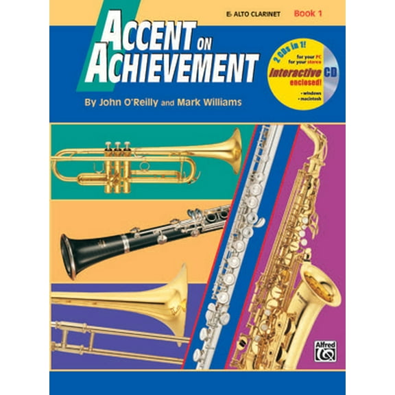Pre-Owned Accent on Achievement, Bk 1: E-flat Alto Clarinet, Book & CD (Paperback) 0739005073 9780739005071