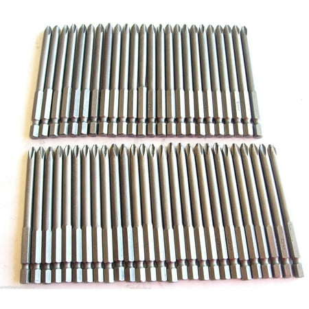 

100 3-1/2 Bits #2 Phillips Magnetic Tip SB312P2 Driver