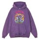 thumbnail image 3 of Sudadera con capucha retro desgastada con diseño de esqueleto de noche maravilloso y mariposa para hombre y mujer, ropa de hip hop, jersey 100 % algodón, 3 of 4