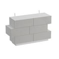 thumbnail image 4 of KULAGAGA 6 Drawer Dresser, White Dresser Chest of Drawers for Bedroom Living Room, 4 of 7
