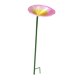 thumbnail image 2 of Comedero para pájaros con forma de flor, de hierro, fácil de usar. Rosa, 2 of 9