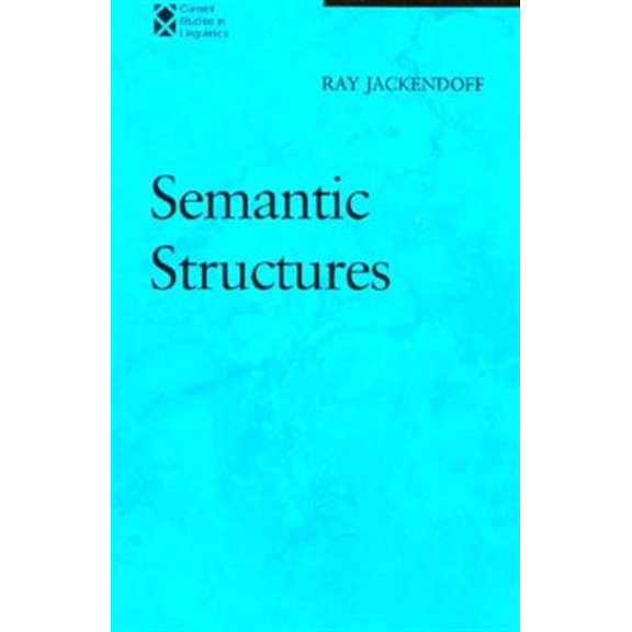 Pre-Owned Current Studies in Linguistics Semantic Structures, Book 18, (Paperback)