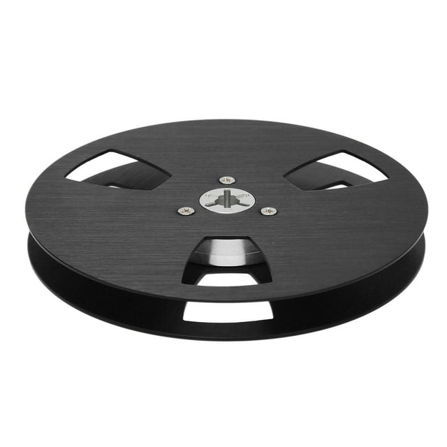 1/4 5 Inch Empty Tape Reel For Reel To Reel Tape Players, 3 Hole Aluminum Alloy Universal Open Reel Sound Tape Empty Reel, Opening Machine Part Sound Tape Takeup Reel