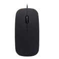 thumbnail image 2 of Wired Ultra-thin Mini Mouse Desktop Computer mouseblack computer mousewired Laptop Matte Black White Cute Ergonomic Gaming Mouse, 2 of 9