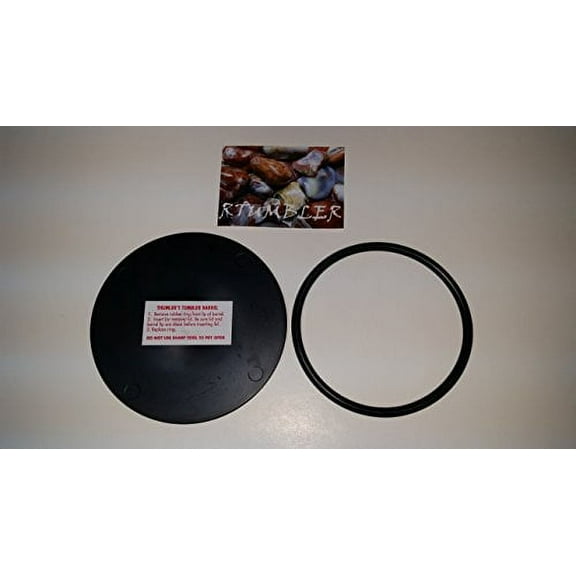 Rtumbler Brand Lid With Retainer Ring Compatible With All Thumler'S Tumbler 3Lb. Barrelsr-3,