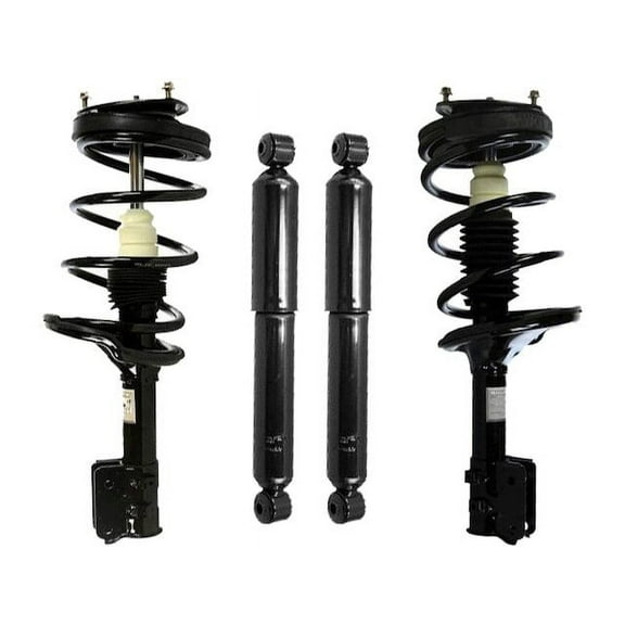 Front and Rear Suspension Strut and Shock Absorber Assembly Kit - Compatible with 2006 - 2012, 2014 Kia Sedona 2007 2008 2009 2010 2011