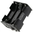 thumbnail image 1 of Double Side Spring 6 x 1.5 V AA Battery Holder Case Box Black,1 x Battery Case,Black, 1 of 8