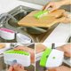 thumbnail image 2 of Inside Sink Silverware Suction Cup Cleaning Brush for Cutlery for Kitchen Blue, 2 of 5