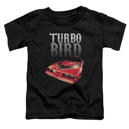 

Pontiac Turbo Bird Toddler T-Shirt Black