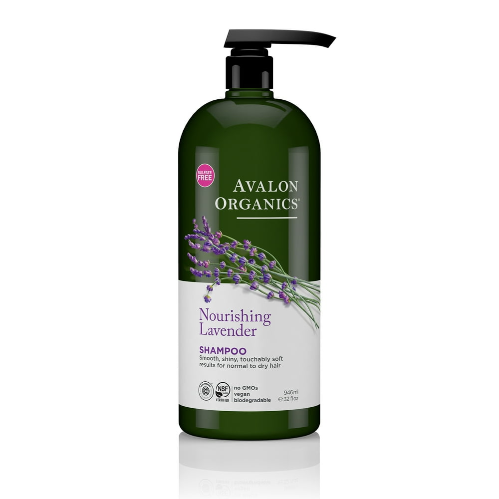Avalon Organics Nourishing Shampoo, Lavender, 32 oz.