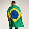 thumbnail image 2 of QASIEATN Fan Flag Cape for s National Design Shoulder Flag Shawl Lightweight Breathable Sports Celebration Wear for Women Daily Wear Casual Accessories Wraps for Women, 2 of 6