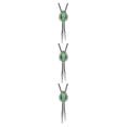 thumbnail image 1 of Collar Colgante Qarigey para Fiesta Aniversario Boda Compromiso color Verde, 1 of 6