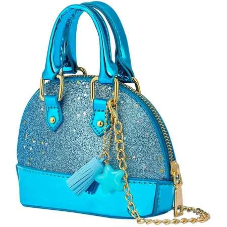 Glitter Purse Princess Small Crossbody Dome Fashion Purse for Little Girls Walmart