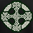 thumbnail image 3 of CafePress - Celtic Cross Women's Dark Pajamas - Women's Short Sleeve Print T-Shirt and Pants Dark Cotton Pajama Set, 3 of 7