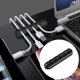 thumbnail image 4 of Portacables Manejo ordenado Portacables Enrollador flexible para auriculares 5 solt negro kusrkot Organizador de cables, 4 of 8