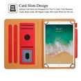 thumbnail image 3 of Universal 10.0 Inch Tablet Case, Artyond Premium PU Leather Stand Cover with Card Slots Case for Galaxy Tab 9.6/9.7/10.1/10.4,iPad 9.7/10.2/10.5 inch,Kindle HD10 and 10 inch Android Tablets, Red, 3 of 7