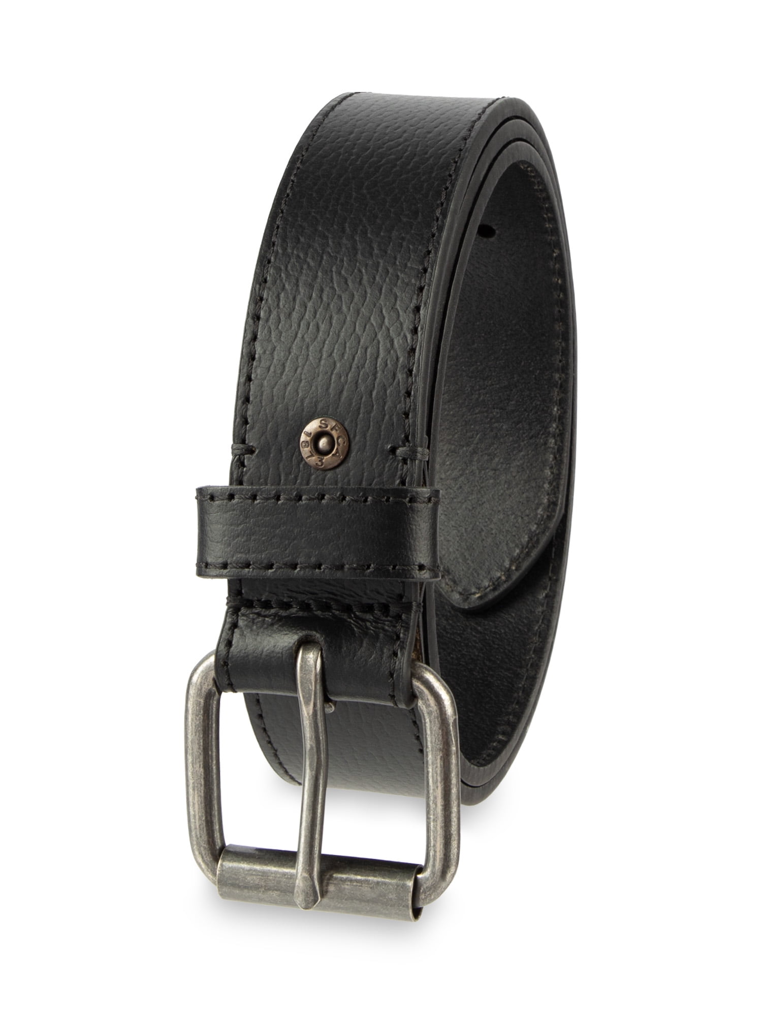 Levi’s Signature Men’s Genuine Leather Casual Belt with Roller Buckle