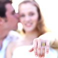 thumbnail image 5 of 2.48 ct Pear Cut Simulated Yellow Diamond with Simulated Diamond Halo Accents 18K Yellow Gold Womens Engagement Ring, 5 of 5