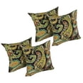 thumbnail image 3 of Blazing Needles 17-inch Square Solid Polyester Outdoor Throw Pillows (Set of 4), 3 of 4