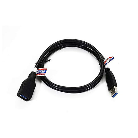 iMBAPrice USB 3.0 Extender - 3 Feet SuperSpeed USB 3.0 A Male to USB 3.0 A Female Extension Cable