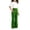 Green -CG37, variant on Nestiefly Girls Flare Bottom Dressy Formal School Uniform Pants for Teen Casual Sports Daily Wear Flare Yoga Trousers with Pockets Army Green 130