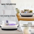 thumbnail image 3 of Cotton Rope Toilet Basket Bathroom Decor Baskets, Toilet Paper Holder Basket, Farmhouse Home Decor Organizing Small Baskets 13"x5.9"x3.9" Black, 3 of 4