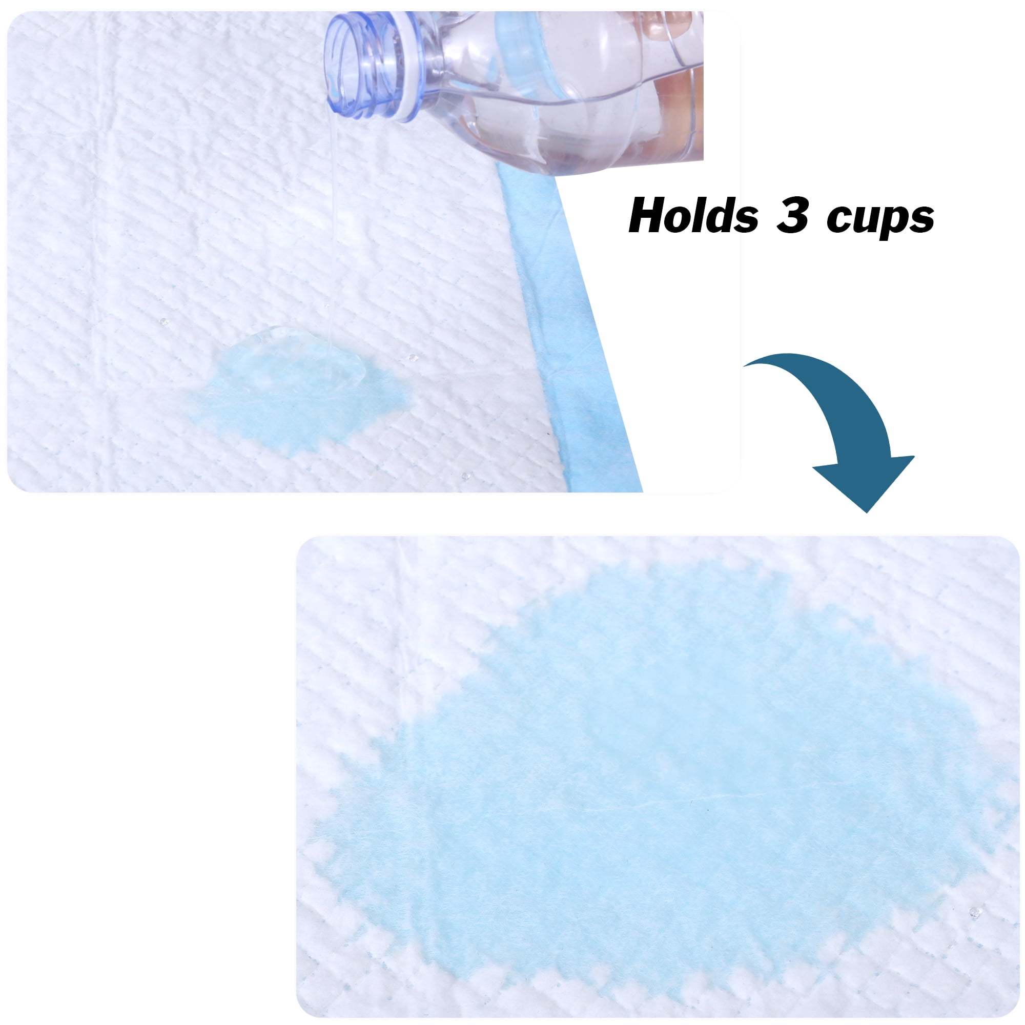 DODOING Pet Wee Pads Extra Large Disposable Underpads Training Puppy Pee Pads Super Absorbent & Leak-Proof, Pet Piddle Pad and Potty Pads for Dogs, Puppies, Doggie