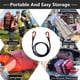 thumbnail image 4 of 4 Pieces of Outdoor Camping Elastic Tent Rope Hiking Luggage Binding Rope Stretching Belt Camping Accessories 120cm, 4 of 5