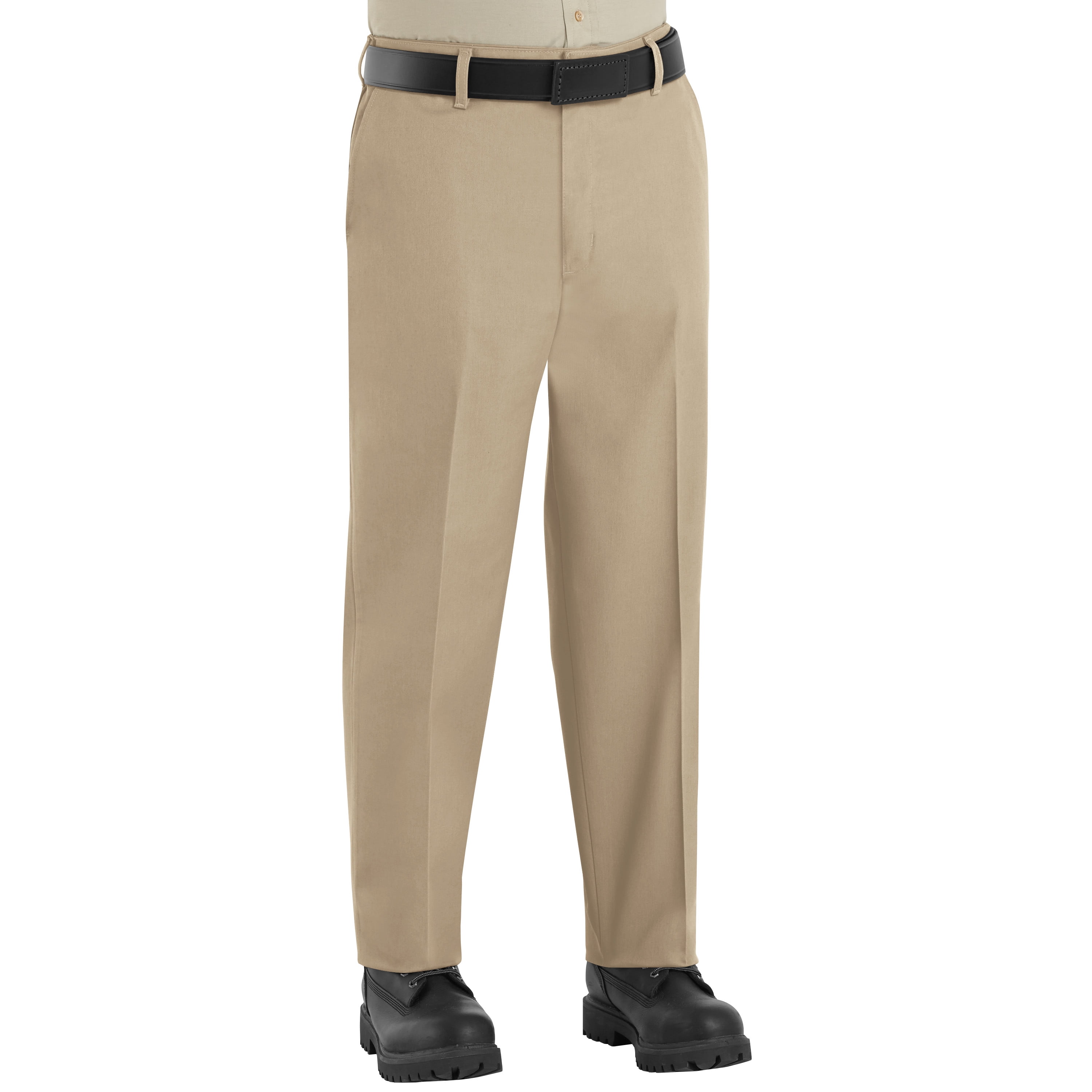 Red Kap Men Pant Industrial Elastic Insert Work Uniform Brown Irregular NEW PT60 