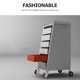 thumbnail image 3 of unbranded 4Ud Para Muebles Con Fuerte Capacidad De Carga En Acero Inoxidable Plata, 3 of 8