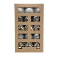 thumbnail image 5 of Holiday Time 45 Count Shatterproof Ornaments-Grey/Gold/Silver/White, 5 of 5