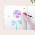 thumbnail image 2 of 12 Colors (No Duplicates) G-el Pens Set Kit 1mm Pen L-ead for Drawing A-dult Coloring, 2 of 8
