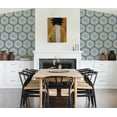 thumbnail image 3 of LiLi WhittWhitt Navy Harmony Peel & Stick Wallpaper, 3 of 7