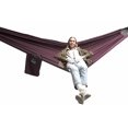 thumbnail image 2 of Deluxe Brazilian Style Double Hammock - Pink Black, 2 of 5