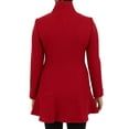 thumbnail image 3 of Kensie Women's Wool Blend Flirty Peplum Coat, 3 of 6