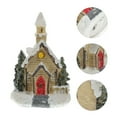 thumbnail image 3 of HLONK Christmas Lighted Mini House Miniature Village Houses Micro Landscape Decoration, 3 of 6