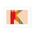 thumbnail image 1 of K Alphabet Orange Fruit Mignon Modèle Photo Monter Cadre Image Art Peinture Bureau 5 X 7 Pouces, 1 of 3