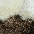 thumbnail image 3 of RugBerry 5x7 Area Rug Brown Beige Neutral Abstract 3D Shag Carpet Soft Shaggy Decorative Designer Style Bedroom Living Room Rug, 3 of 5