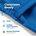 thumbnail image 5 of Seat Sack Student Chair Storage Pocket - 17", Single Pocket, Classroom Organizer for Student Desks, Durable Over-the-Chair Storage, Blue, 1-Pack, 5 of 9