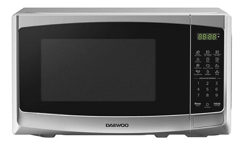 HORNO DE MICROONDAS 0.7" COLOR SILVER MARCA DAEWOO Daewoo DMDP07/S2BG