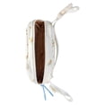 thumbnail image 3 of No Boundaries Women's Hands Free Fanny Pack, Off-White Lilacs, 3 of 6