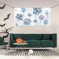 thumbnail image 2 of Lsque Pale Blue Lotus Flowers Pattern Party Banner, Festive Banner , Holiday Celebrations and Events for Carnival Birthday Party Festival Decorations-Medium, 2 of 8