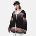 thumbnail image 3 of Lsque Rose Gold Glitter1 UPF 50+ Lightweight Sun Protection Men's Women's Long Sleeve Shirt, Hoodie Performance -XX-Large, 3 of 9