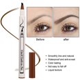 thumbnail image 4 of Lápiz De Cejas Lápiz De Cejas A Prueba De Agua Colores Brillantes Contorno Claro Material Verde Natural 2 Colores Diferentes Maquillaje Tridimensional Para Maquillaje ANGGREK Otros, 4 of 8