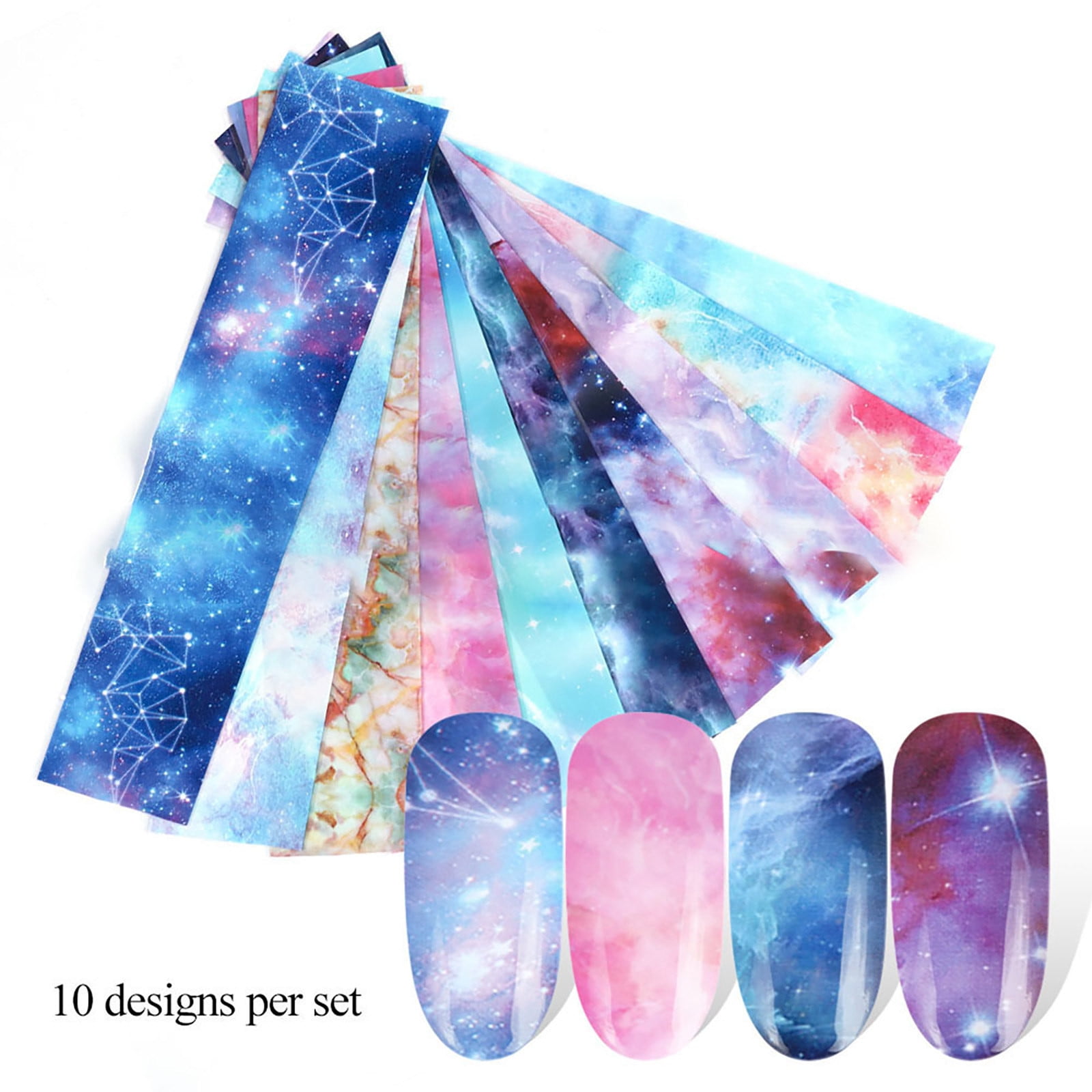 Nail Decals, Item #G4, Stickers and Decorations for Nails and Cell